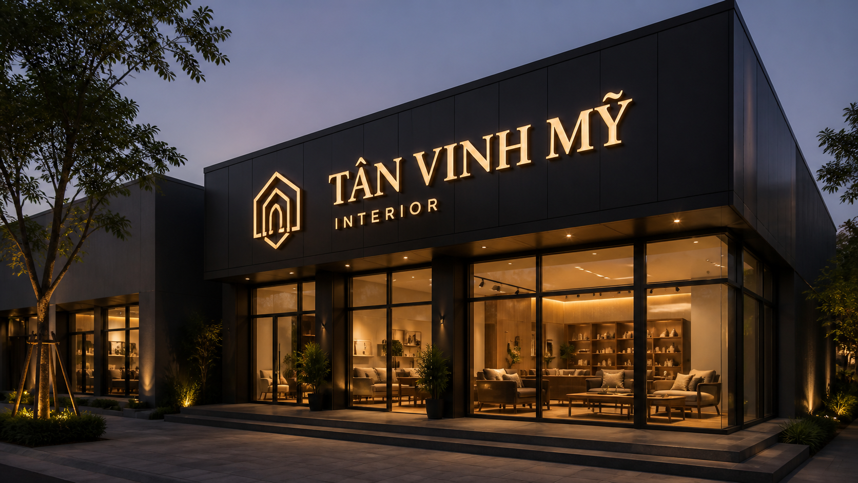 Showroom nội thất Tân Vinh Mỹ